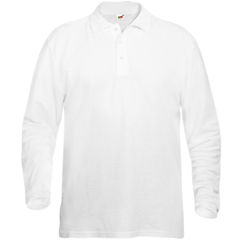 Polo Premium Manga Larga Hombre Frontal